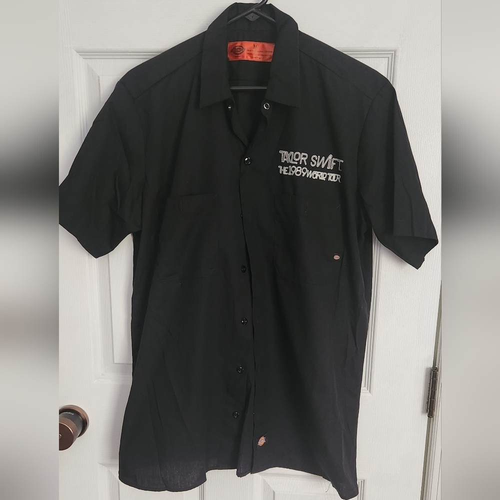 Rare Taylor Swift crew button down dickies type shirt